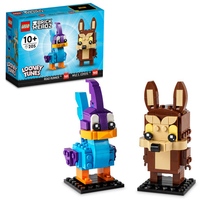 LEGO® BrickHeadz™ Road Runner™ & Wile E. Coyote™ Bộ Đồ Chơi Lắp Ráp Looney Tunes 40559