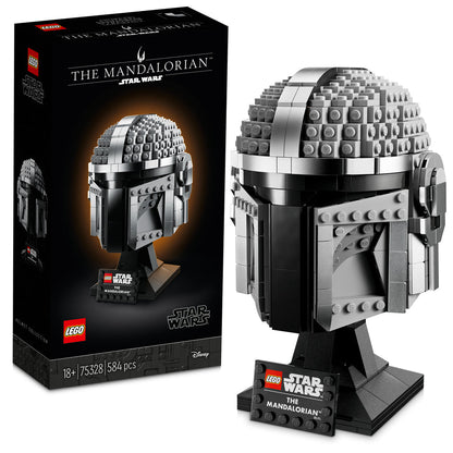 LEGO® Star Wars™ The Mandalorian™ Helmet - Mô Hình Mũ Bảo Hiểm Mandalorian - LEGO 75328