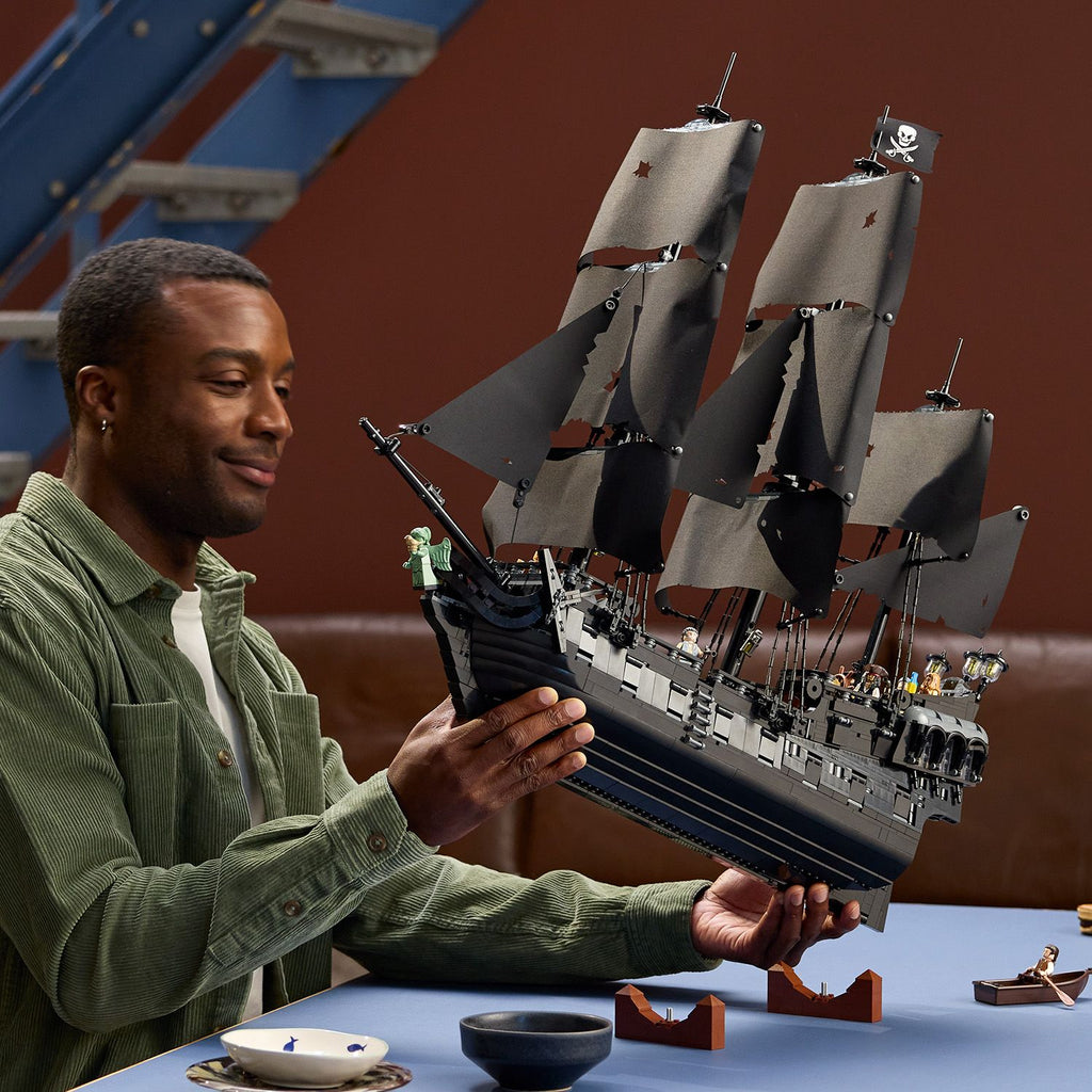 LEGO® ICONS™ Captain Jack Sparrow’s Pirate Ship - Mô hình Tàu Cướp Biển Ngọc Trai Đen - LEGO 10365
