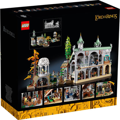LEGO® The Lord of the Rings™: Rivendell™ - Bộ Lắp Ráp Thung Lũng Rivendell Cao Cấp (LEGO 10316)