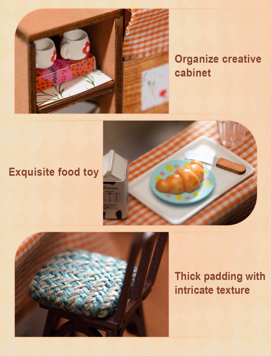Rolife DIY Miniature House - Cozy Kitchen DG159 - Mô hình nhà gỗ tí hon DIY - Rolife DG159