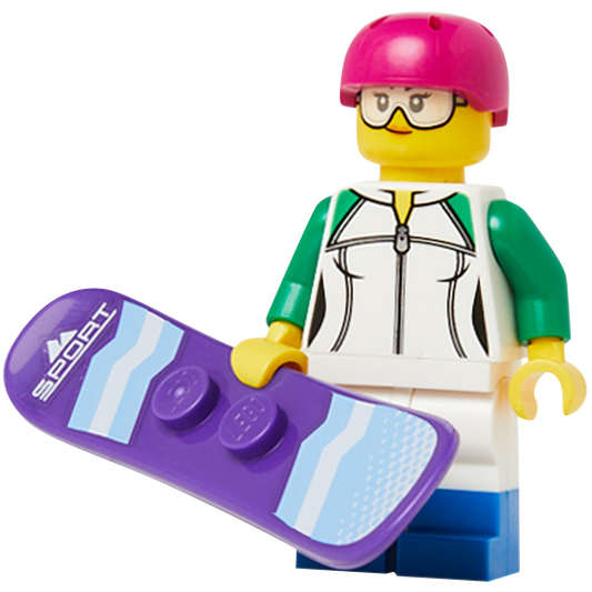 Minifigure Waterskier Girl - Nhân Vật LEGO Nữ Vận Động Viên Lướt Ván - LEGO - Hình ảnh sản phẩm