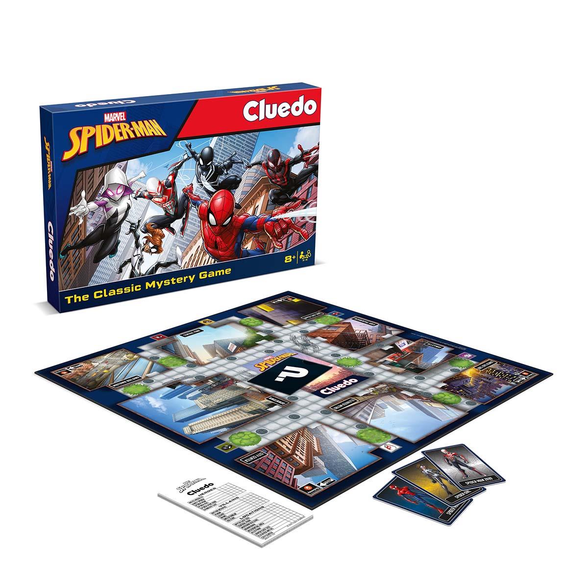 Spiderman Cluedo Mystery Board Game - Board Game Trinh thám Marvel - Winning Moves - Hình ảnh chi tiết 2