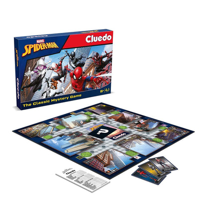 Spiderman Cluedo Mystery Board Game - Board Game Trinh thám Marvel - Winning Moves - Hình ảnh chi tiết 2