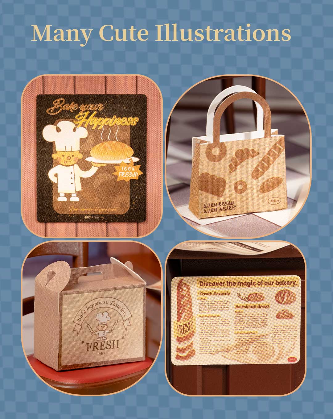 Rolife Mini Super Creator Shop Series - Bộ mô hình lắp ráp nhà búp bê tí hon DIY - Rolife