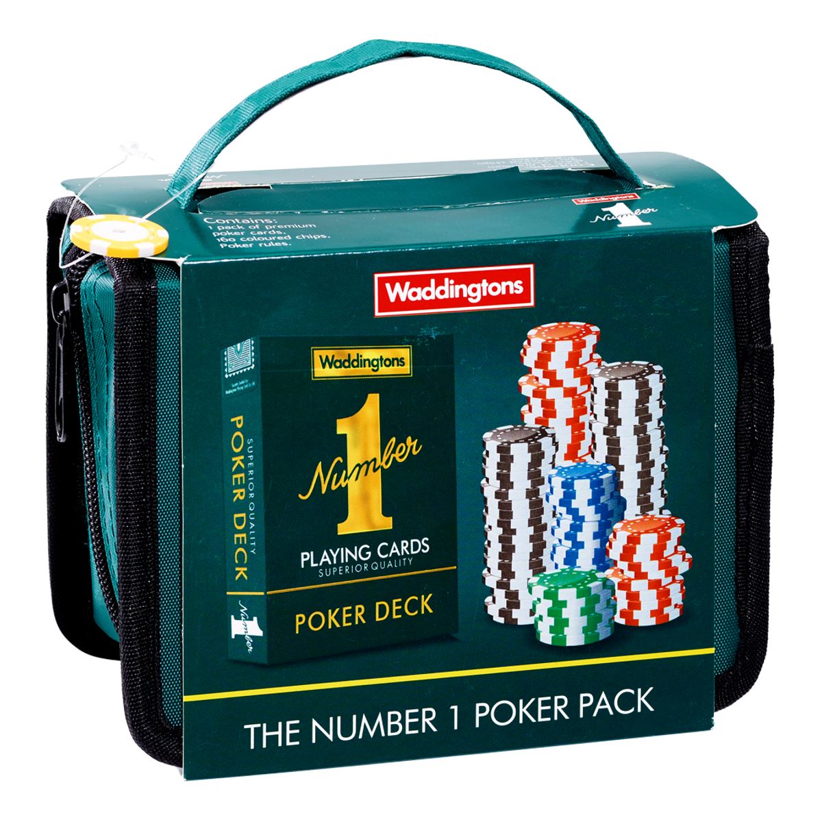 Travel Poker Set Waddingtons Number 1 - Bộ Bài Poker Du Lịch Cao Cấp - Waddingtons Number 1 - Hình ảnh sản phẩm