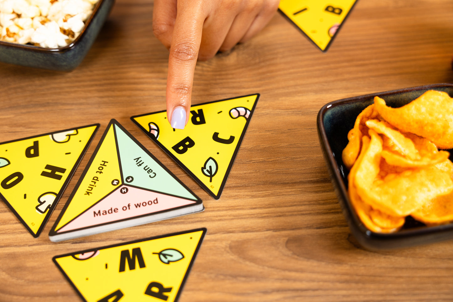 P For Pizza Board Game Giải Đố Chữ Cái Big Potato Games