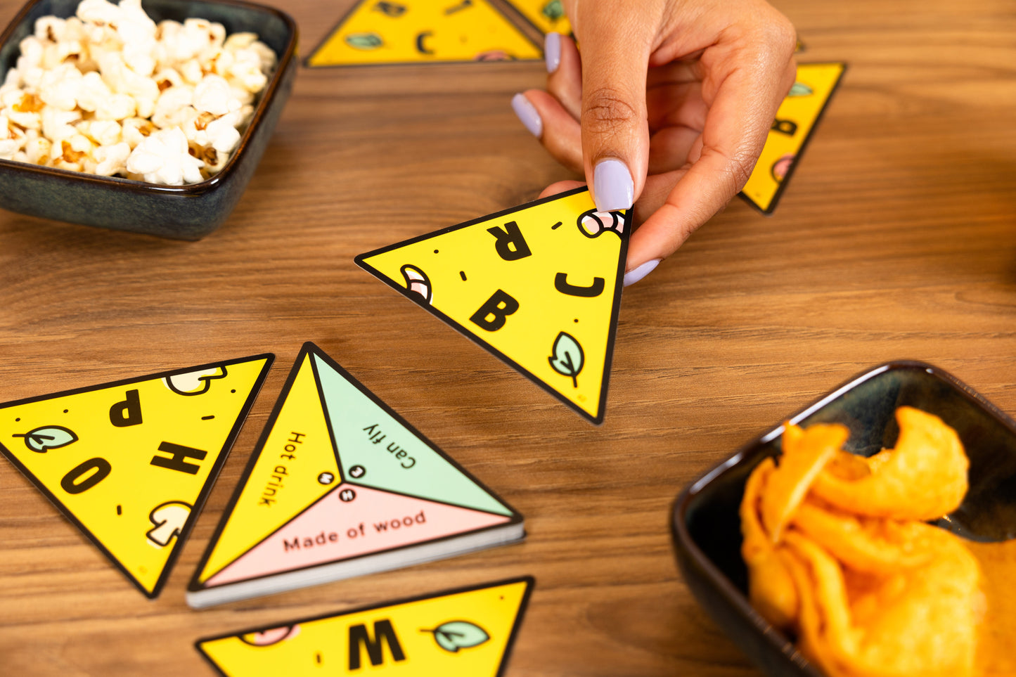 P For Pizza Board Game Giải Đố Chữ Cái Big Potato Games