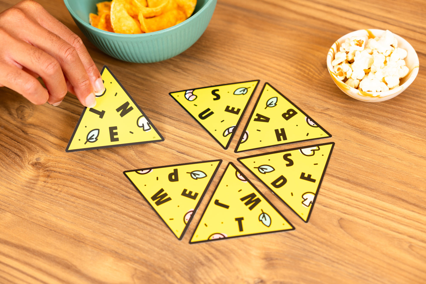 P For Pizza Board Game Giải Đố Chữ Cái Big Potato Games