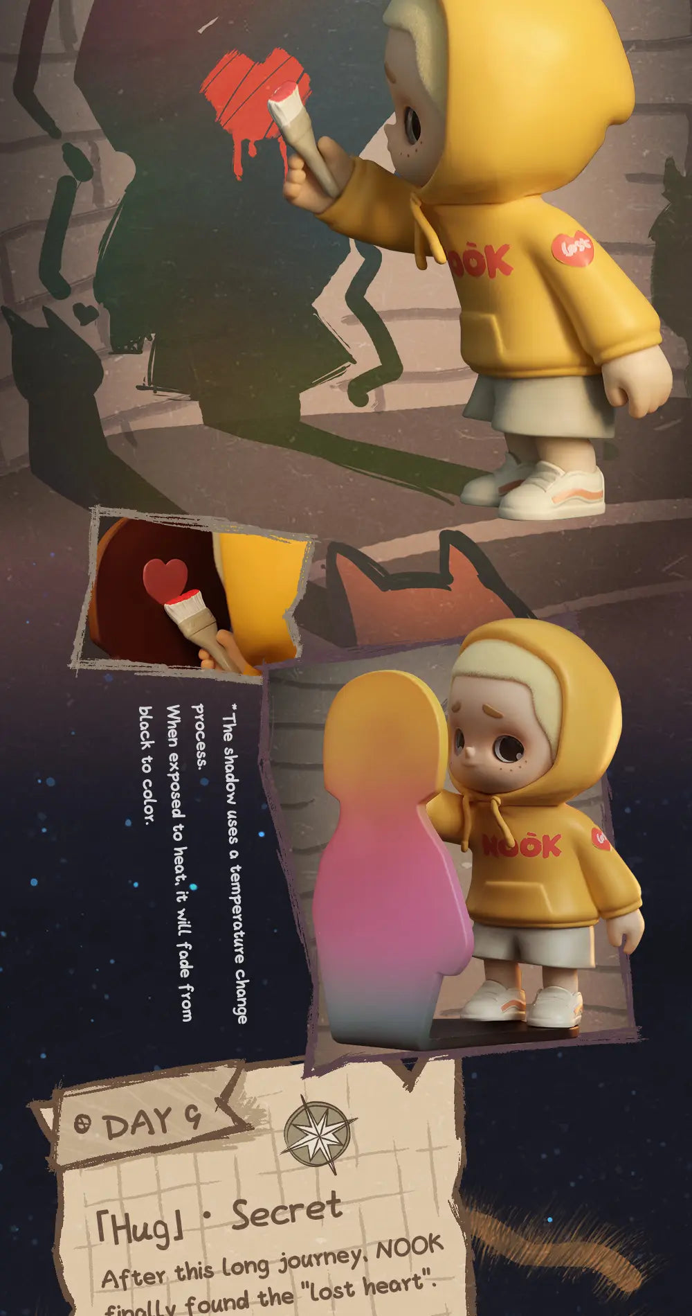 NOOK QUEST FOR THE HEART - Mô hình Blind Box Art Toy - 52TOYS