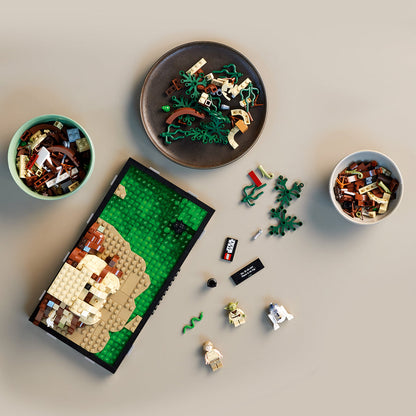 LEGO® Star Wars™ Dagobah™ Jedi™ Training Diorama - Bộ Mô Hình Trưng Bày Đầm Lầy Dagobah LEGO 75330 LEGO - ảnh 2 - LEGO® Star 
