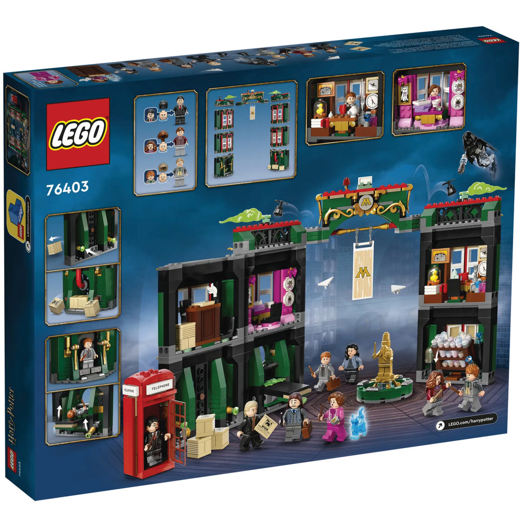 LEGO® Harry Potter™ The Ministry of Magic™ - Đồ chơi lắp ráp Bộ Pháp Thuật - LEGO 76403 LEGO - ảnh 6 - Lego