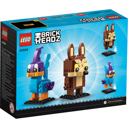 LEGO® BrickHeadz™ Road Runner™ & Wile E. Coyote™ Bộ Đồ Chơi Lắp Ráp Looney Tunes 40559