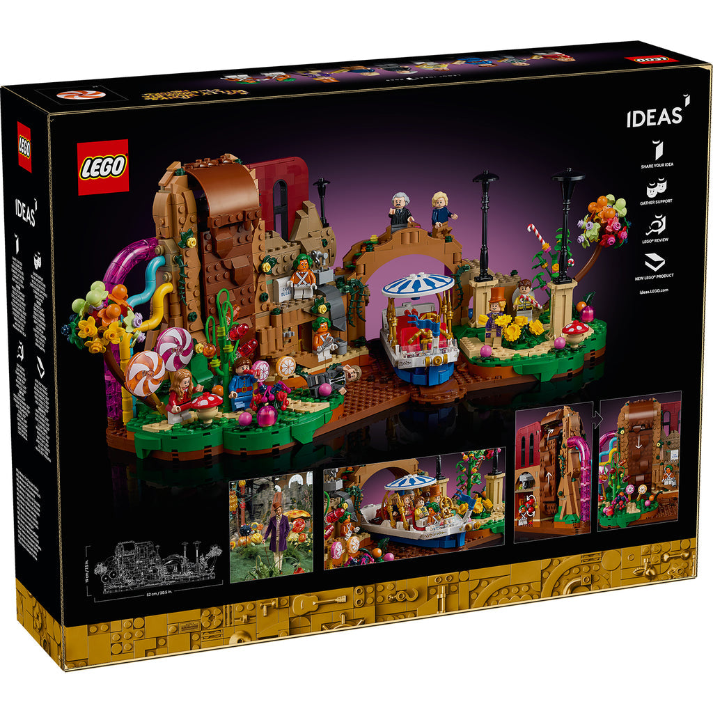 LEGO® Ideas Willy Wonka & the Chocolate Factory - Mô hình Nhà Máy Sô-cô-la (21360) LEGO - ảnh 4 - LEGO Ideas