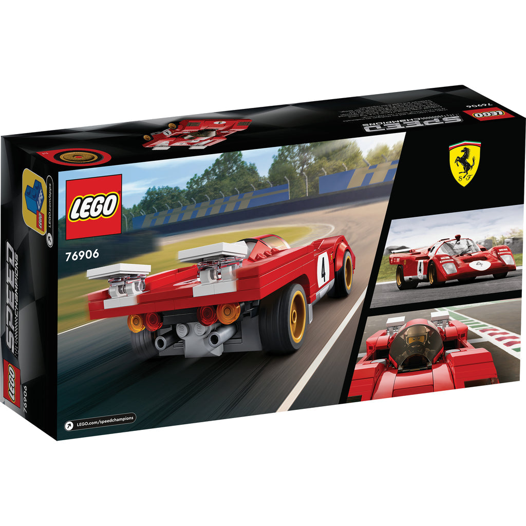 LEGO® Speed Champions 1970 Ferrari 512 M (76906) - Đồ chơi lắp ráp xe đua Ferrari cổ điển LEGO - ảnh 3 - Lego