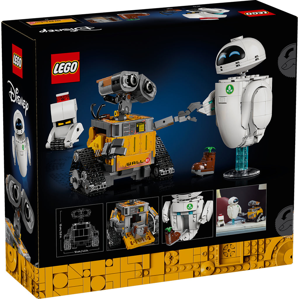 LEGO® Disney and Pixar WALL-E and EVE - Mô hình lắp ráp Robot Disney cao cấp - LEGO 43279 LEGO - ảnh 3 - LEGO Sets