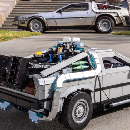 LEGO® Back to the Future Time Machine - Bộ lắp ráp Cỗ máy thời gian DeLorean 10300 - LEGO Icons