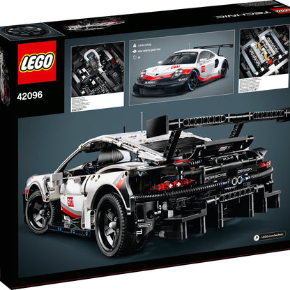 LEGO® Technic™ 42096 Porsche 911 RSR - Mô Hình Xe Đua Siêu Xe Lắp Ráp Cao Cấp