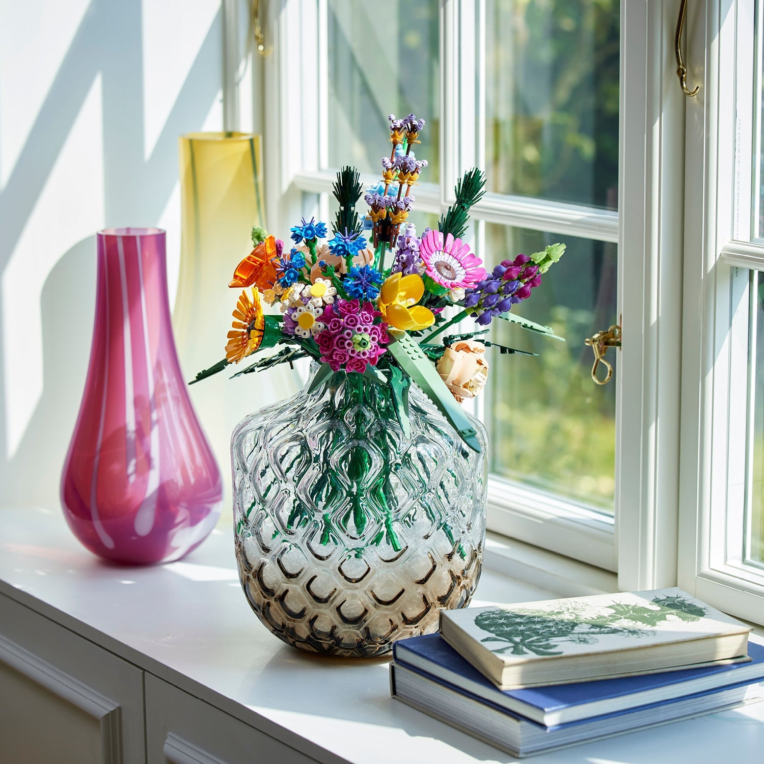 LEGO® ICONS™ Wildflower Bouquet - Bộ Lắp Ráp Hoa Dại Trang Trí - LEGO 10313 - Góc nhìn khác 3