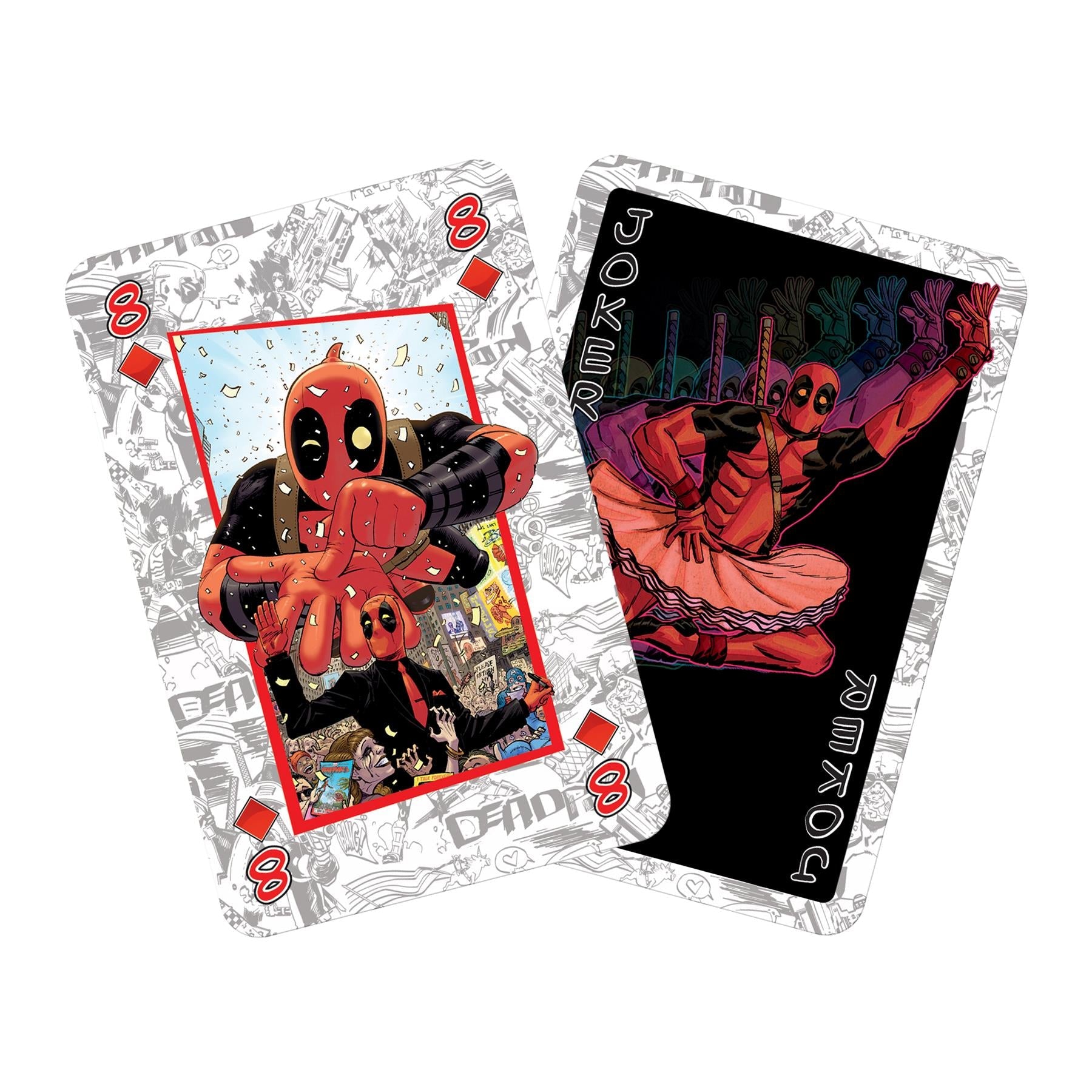 Deadpool Waddingtons Number 1 Playing Cards - Bộ Bài Tây Marvel Chính Hãng Waddingtons - Góc nhìn khác 3