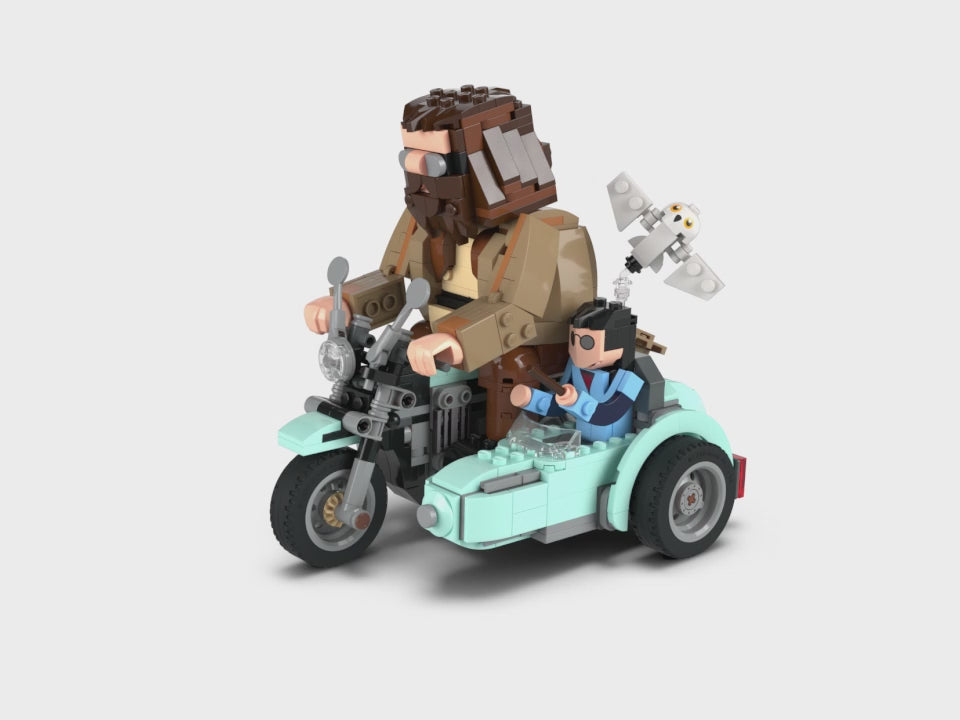 LEGO® Harry Potter™ Hagrid™ & Harry’s Motorcycle Ride - Bộ Lắp Ráp Xe Máy Phù Thủy - LEGO 76443 LEGO - ảnh 4 - Building Set