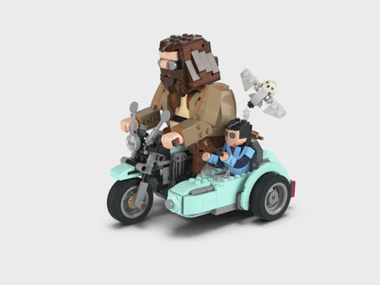 LEGO® Harry Potter™ Hagrid™ & Harry’s Motorcycle Ride - Bộ Lắp Ráp Xe Máy Phù Thủy - LEGO 76443 LEGO - ảnh 4 - Building Set