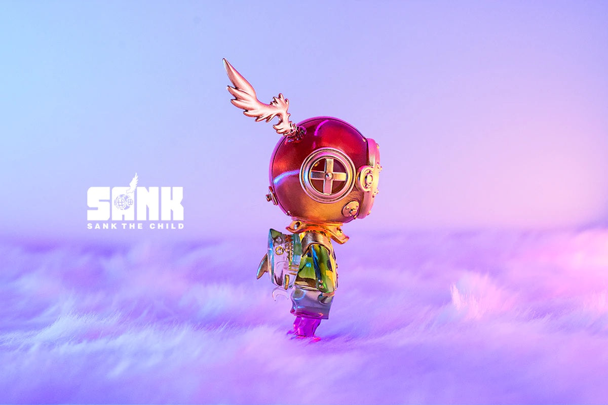 Sank Toys Backpack Boys-Spectrum Series-Rainbow Mô hình Art Toy Limited Figure Chính Hãng