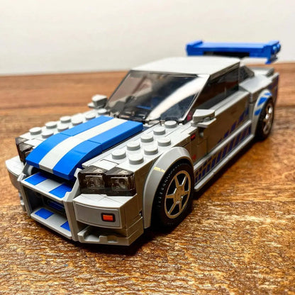 LEGO® Speed Champions Nissan Skyline GT-R (R34) - Mô hình lắp ráp xe đua Fast & Furious - LEGO 76917
