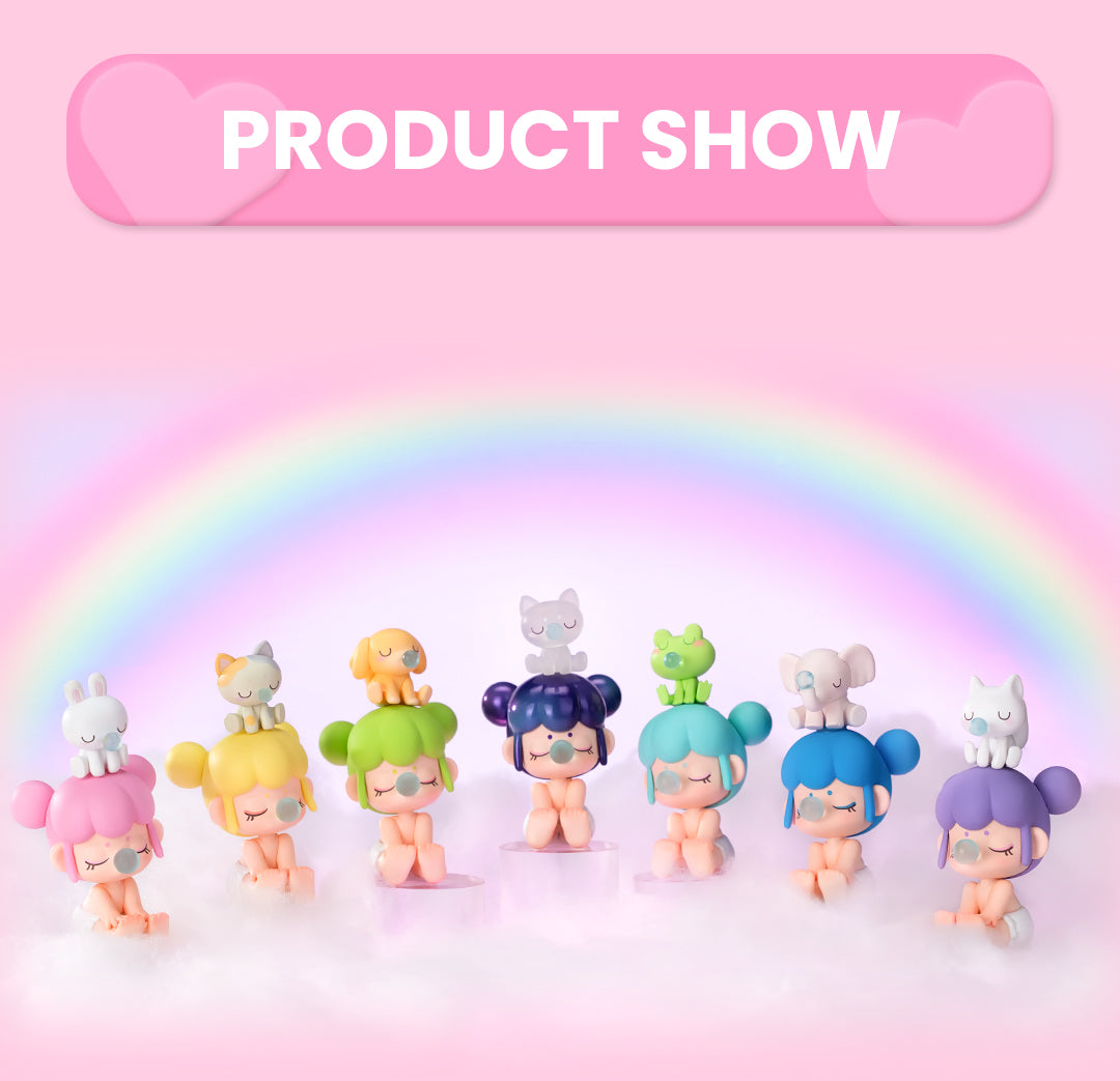 Rolife BabyNanci Seatmates Blind Box Set NAXX - Mô hình Figure Blind Box Trang trí - Rolife