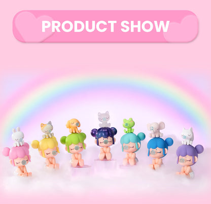 Rolife BabyNanci Seatmates Blind Box Set NAXX - Mô hình Figure Blind Box Trang trí - Rolife