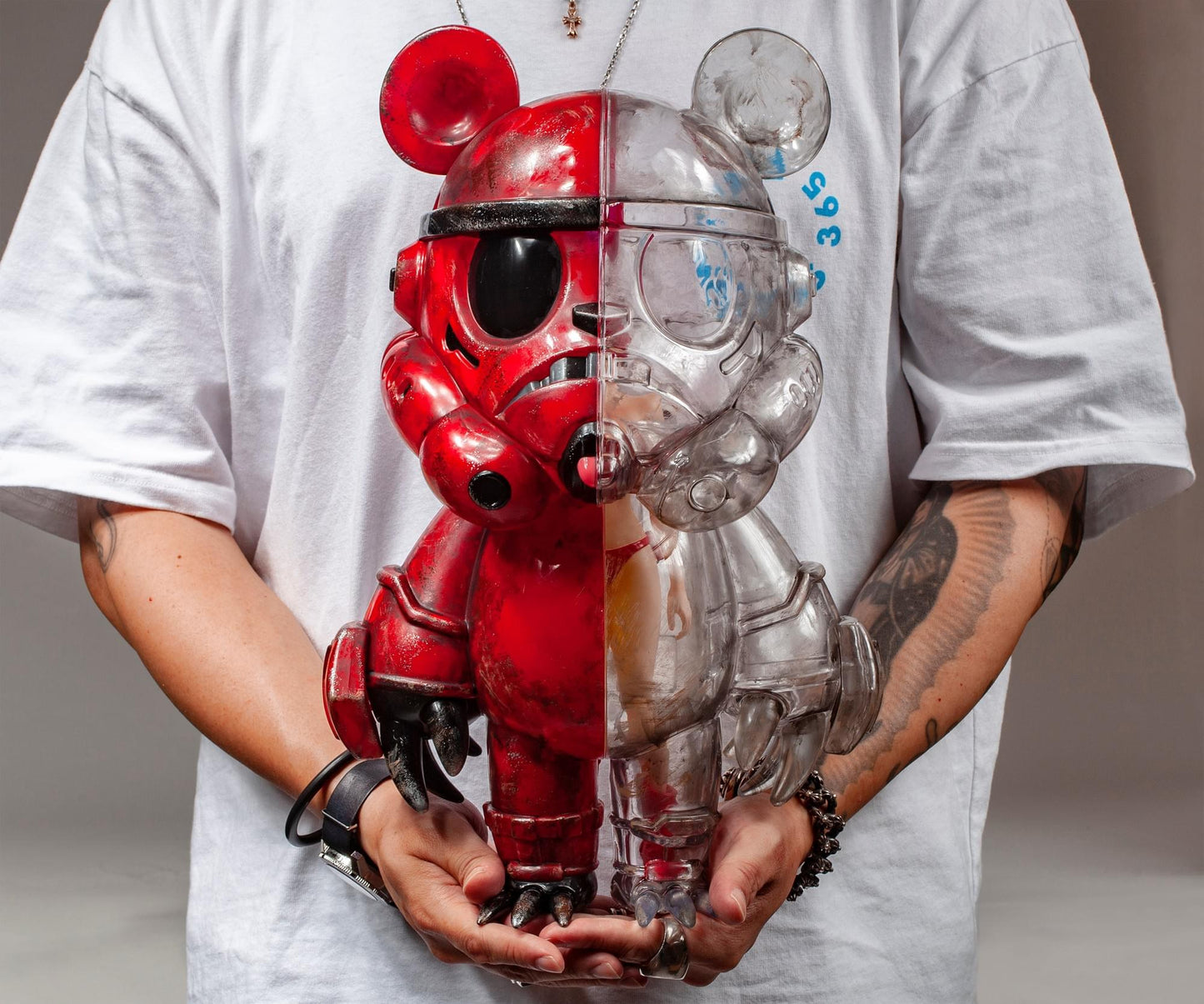 Fools Paradise - KEIKOTROOPER // DAMAGED RED edition - Mô hình Figure Art Toy cao cấp Fools Paradise - Figure
