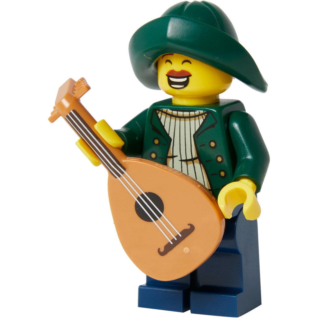 Minifigure Happy Busker - Mô Hình Nhân Vật Nghệ Sĩ Đường Phố - LEGO - Hình ảnh chi tiết 2