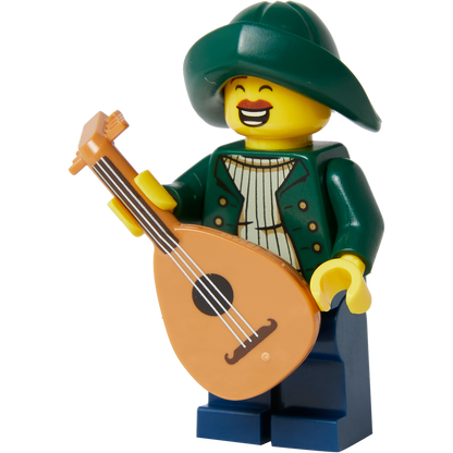 Minifigure Happy Busker - Mô Hình Nhân Vật Nghệ Sĩ Đường Phố - LEGO - Hình ảnh chi tiết 2