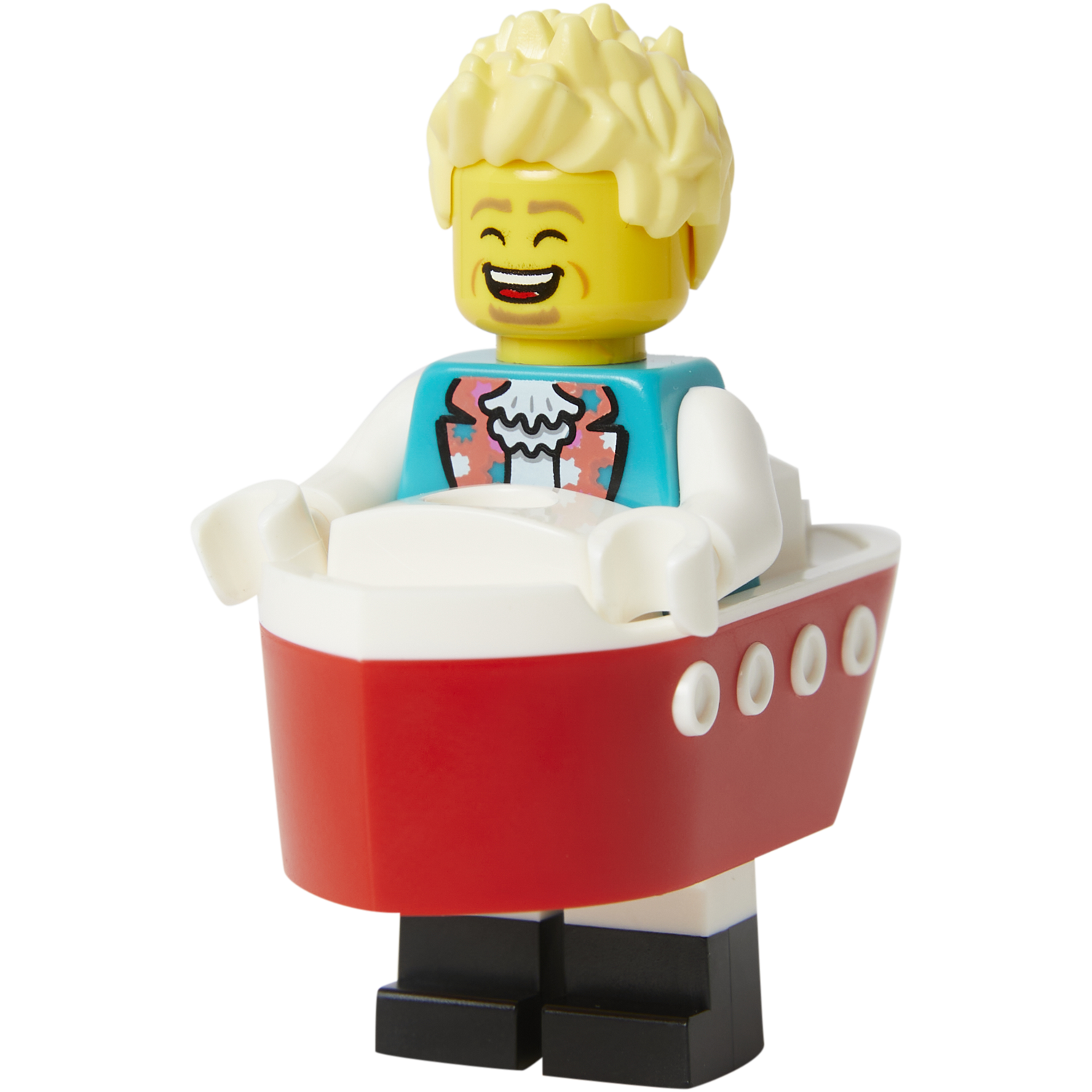 Minifigure Sandy Boat - Phụ kiện Thuyền LEGO Chính Hãng - LEGO 1584 - Hình ảnh chi tiết 2