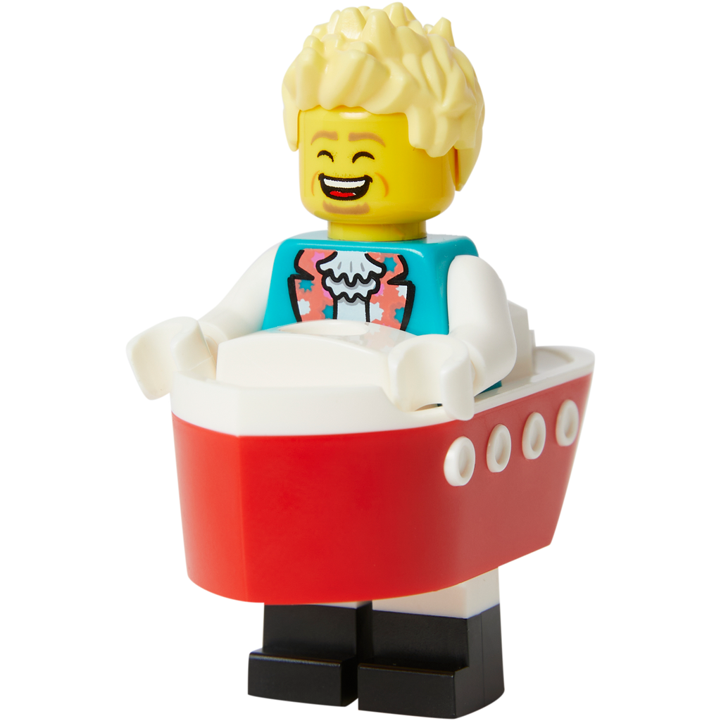 Minifigure Sandy Boat - Phụ kiện Thuyền LEGO Chính Hãng - LEGO 1584 - Hình ảnh sản phẩm