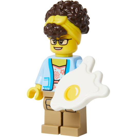 Minifigure Egg Splat - Phụ kiện Miếng Trứng Vỡ LEGO Chính hãng - LEGO 1587 - Hình ảnh sản phẩm