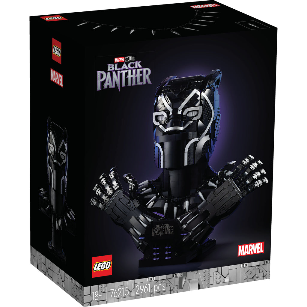 LEGO® Marvel Black Panther Bust - Mô Hình Lắp Ráp Vua T’Challa - LEGO 76215 - Hình ảnh sản phẩm