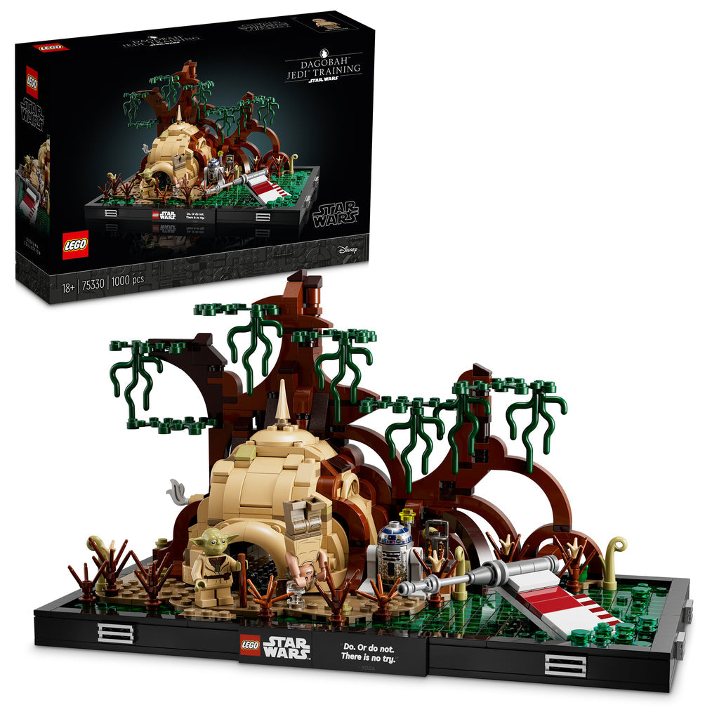 LEGO® Star Wars™ Dagobah™ Jedi™ Training Diorama - Bộ Mô Hình Trưng Bày Đầm Lầy Dagobah LEGO 75330