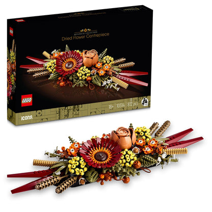 LEGO® ICONS™ Dried Flower Centerpiece Bộ Lắp Ráp Hoa Khô Trang Trí LEGO 10314 LEGO - ảnh 4 - LEGO Icons