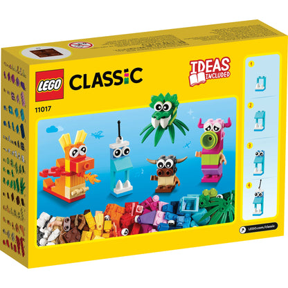LEGO® Classic Creative Monsters - Đồ chơi lắp ráp Quái vật Sáng tạo 140 mảnh - LEGO 11017