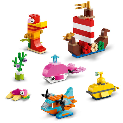 LEGO® Classic Creative Ocean Fun - Bộ đồ chơi lắp ráp Sáng tạo Đại dương - LEGO 11018 LEGO - ảnh 10 - Lego