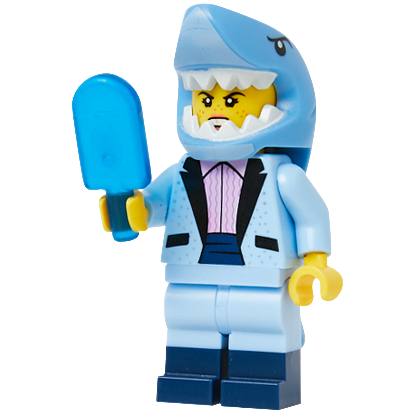 Minifigure Shark Girl - Nhân Vật Cô Gái Cá Mập Sưu Tầm LEGO - Hình ảnh sản phẩm
