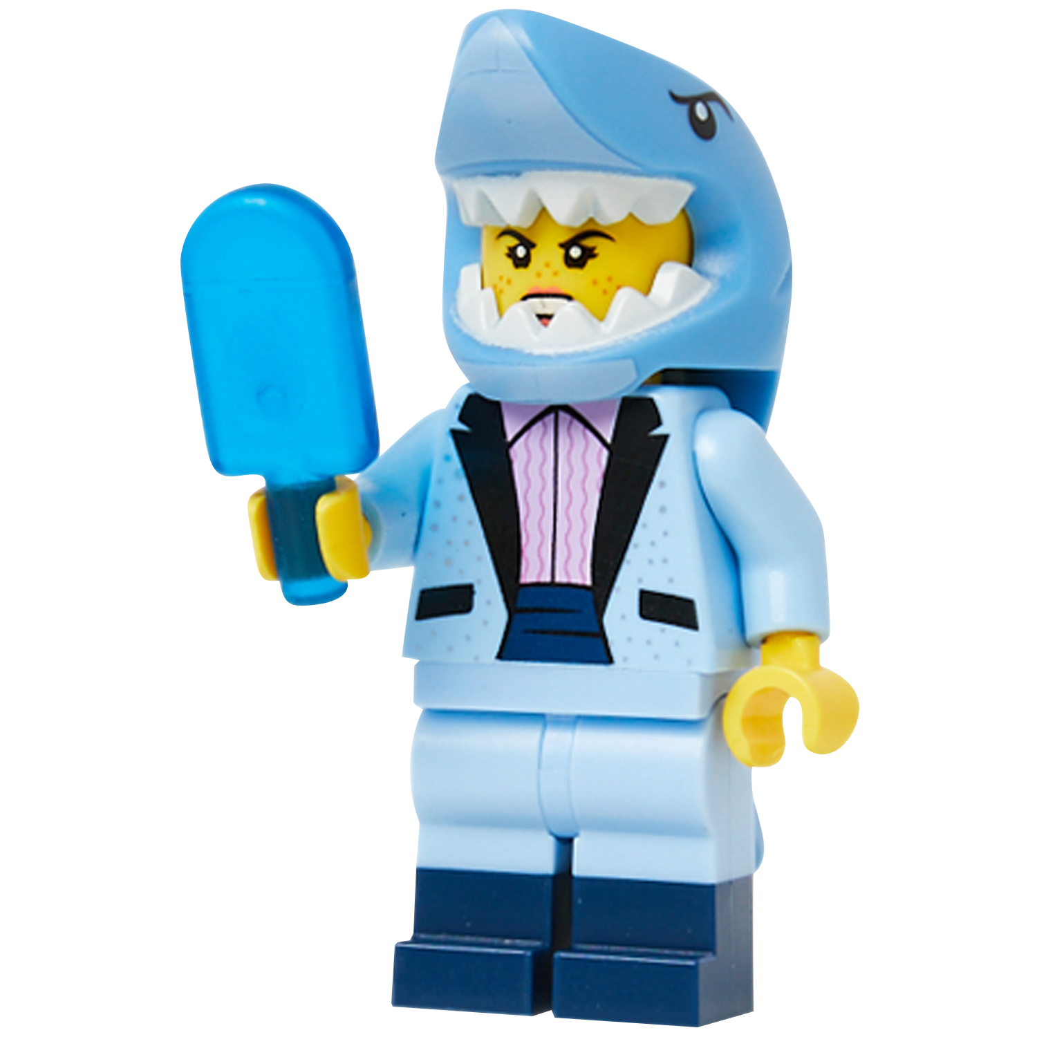 Minifigure Shark Girl - Nhân Vật Cô Gái Cá Mập Sưu Tầm LEGO - Hình ảnh sản phẩm