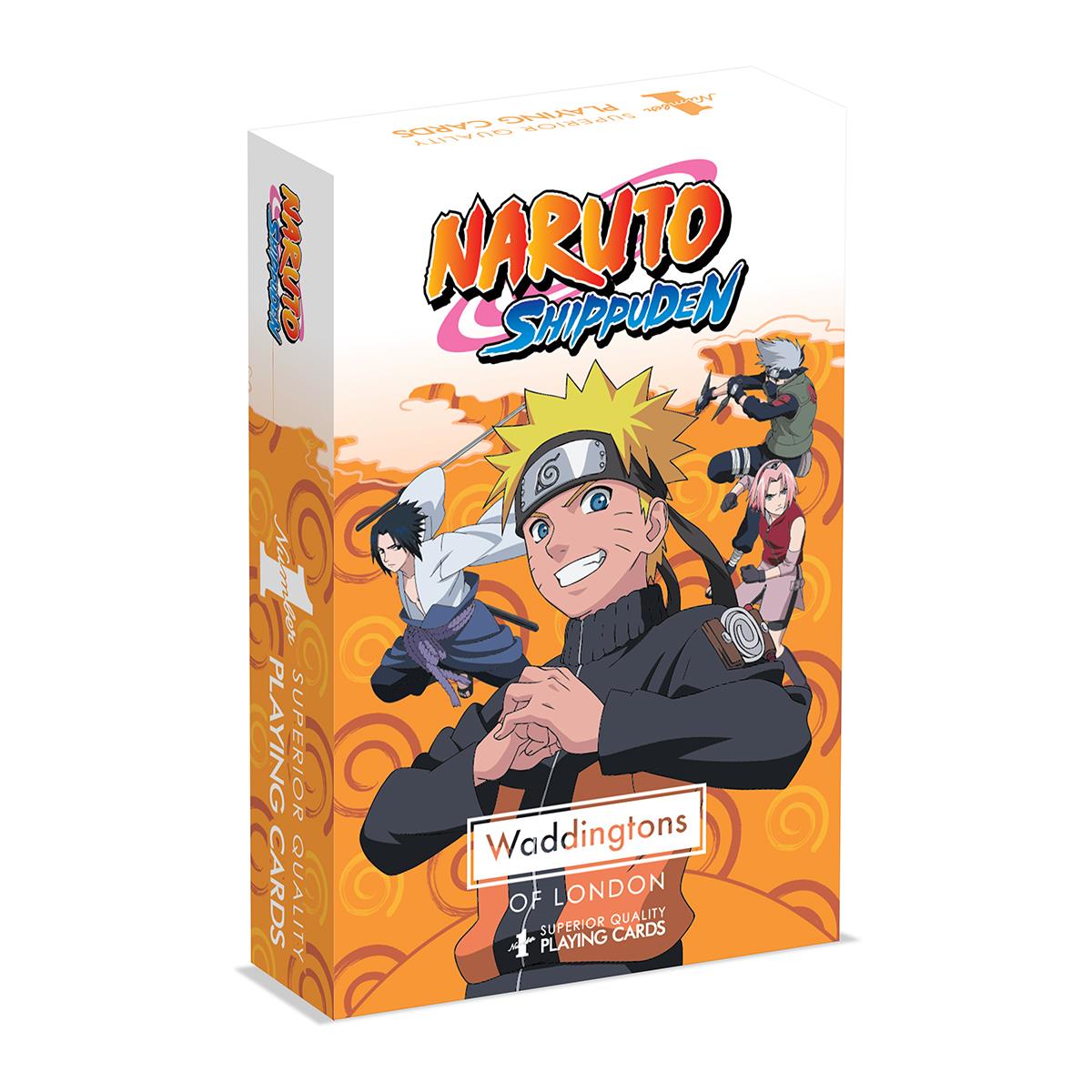 Naruto Waddingtons Number 1 Playing Cards - Bộ Bài Tây Anime Sưu Tầm - Waddingtons Number 1 - Hình ảnh sản phẩm