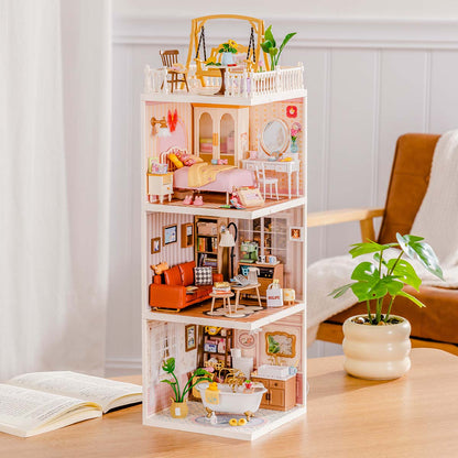 Rolife Super Creator Series - 3 in 1 I Shape - Mô hình nhà búp bê DIY - Rolife