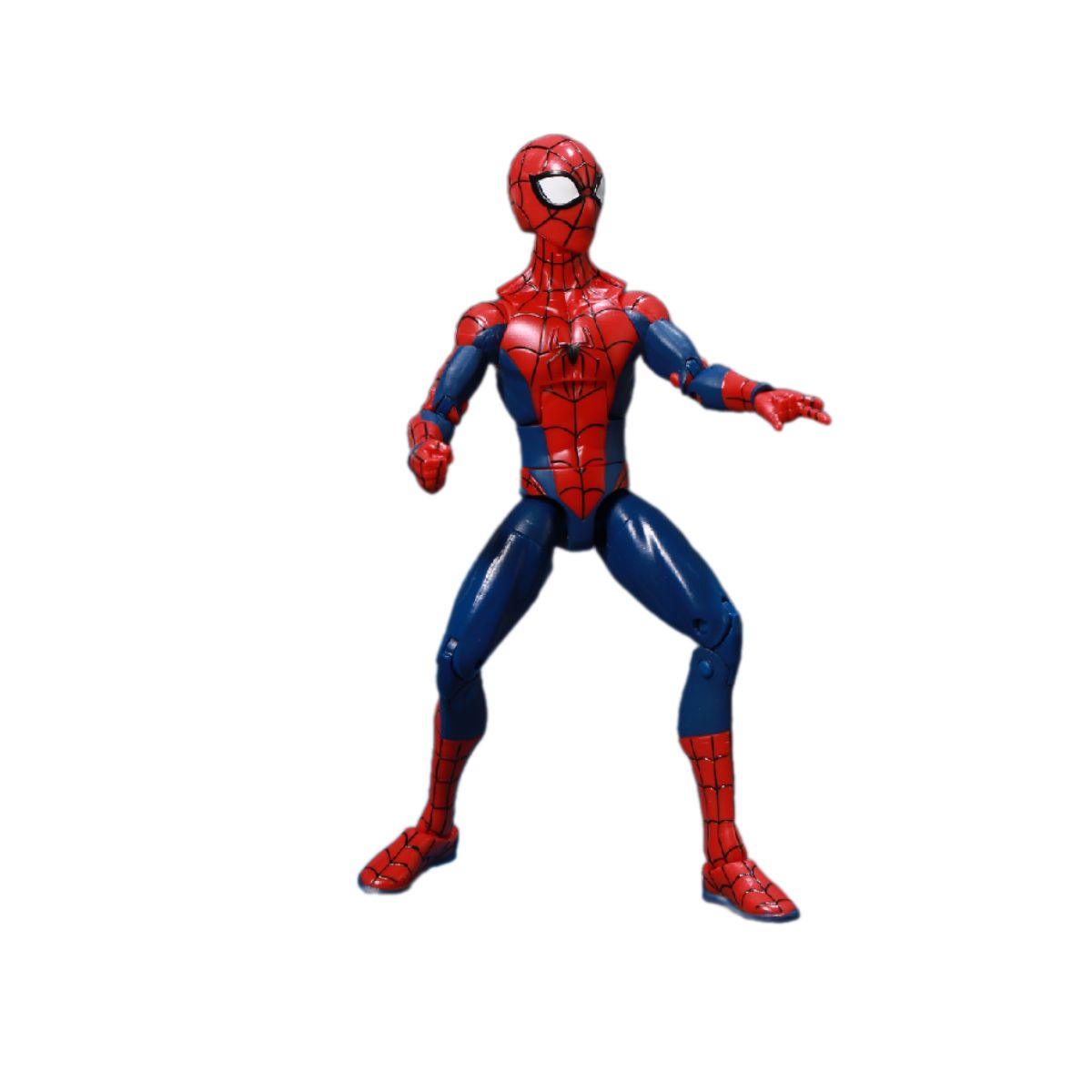 Classic Spiderman Combat Figure with Integrated Light Base - Mô hình Người Nhện chiến đấu đế đèn LED - ZD TOYS 1606-15