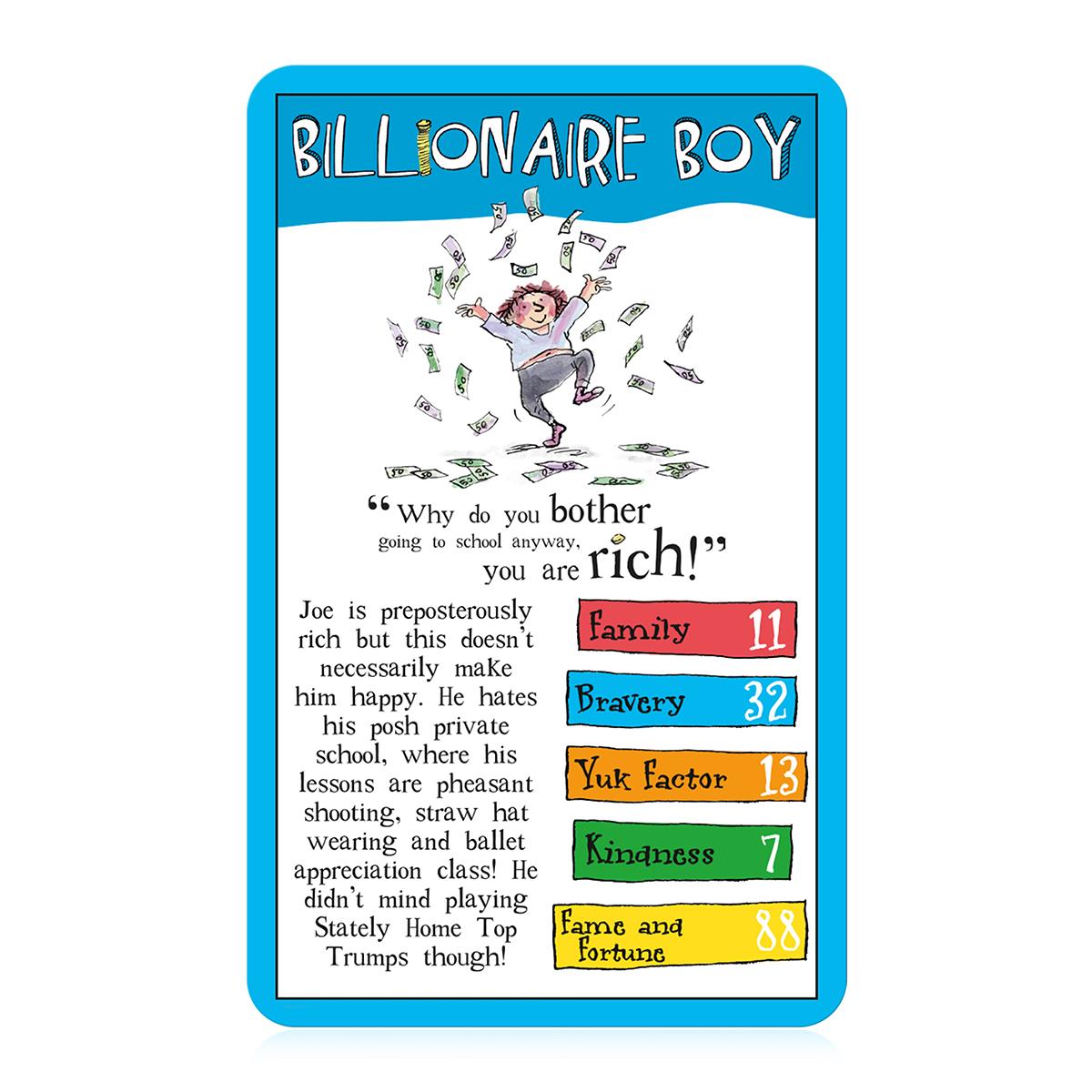 The World of David Walliams Top Trumps Card Game - Trò chơi thẻ bài giáo dục - Winning Moves - Hình ảnh bổ sung 4