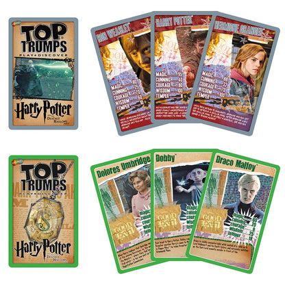 Harry Potter Slytherin Top Trumps Card Game Collectors Tin - Bộ Bài Thẻ Sưu Tập Hộp Thiếc - Winning Moves - Góc nhìn khác 3