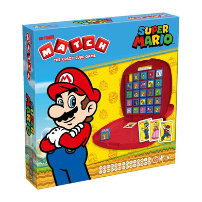 Super Mario Top Trumps Match - The Crazy Cube Game - Trò Chơi Xếp Hình Cube Trí Tuệ - Winning Moves - Hình ảnh sản phẩm