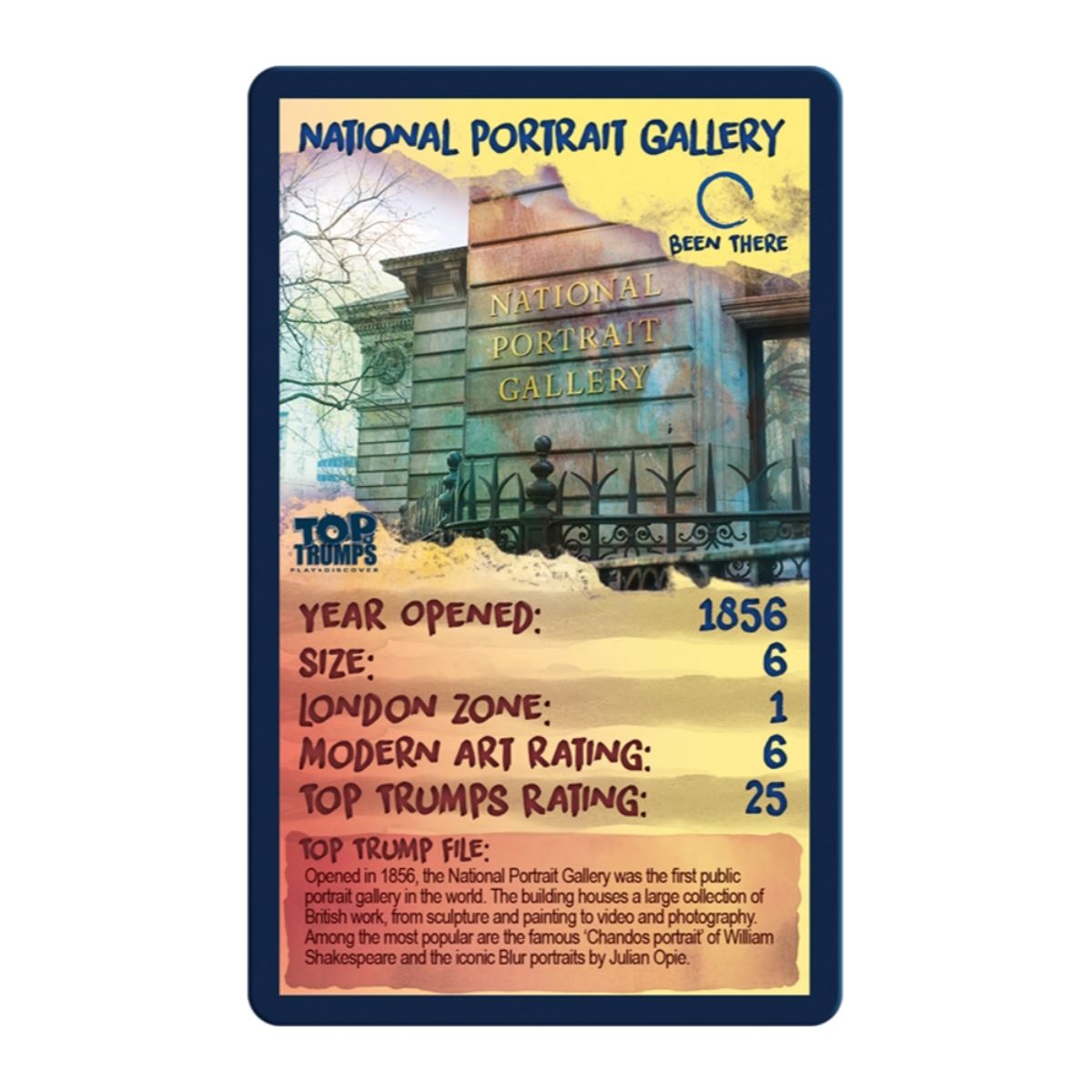 Top London Galleries Top Trumps Card Game - Trò chơi thẻ bài giáo dục nghệ thuật - Winning Moves - Góc nhìn khác 3
